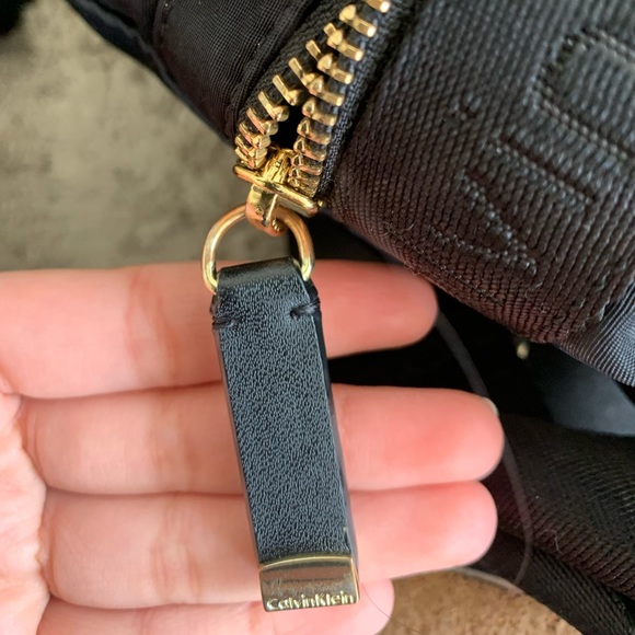 [SOLD] Calvin Klein Black Nylon Backpack - Picture 7 of 7